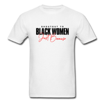 Black Women - white