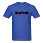 Black Women - royal blue
