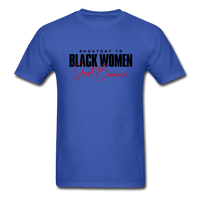 Black Women - royal blue