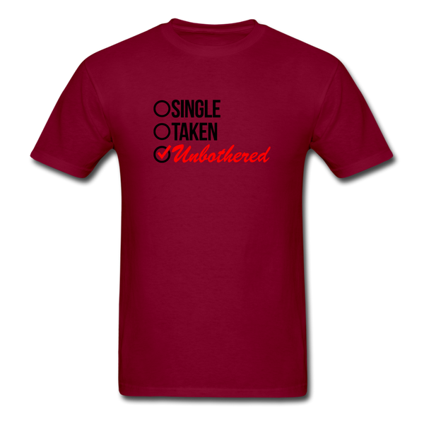 Single Taken - burgundy