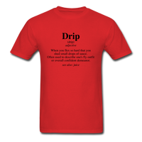 Drip Definition - red