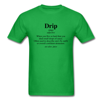 Drip Definition - bright green