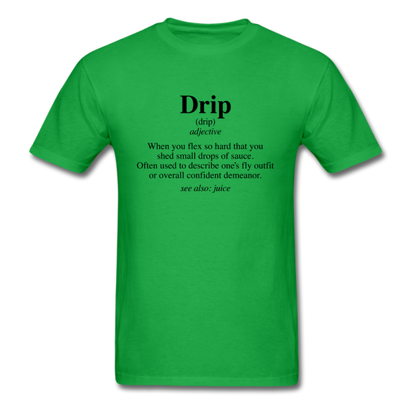 Drip Definition - bright green