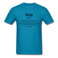 Drip Definition - turquoise