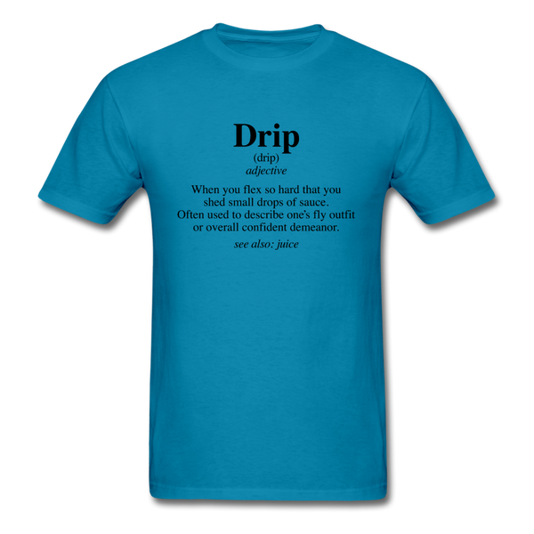 Drip Definition - turquoise