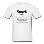 Snack Definition - white