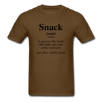 Snack Definition - brown
