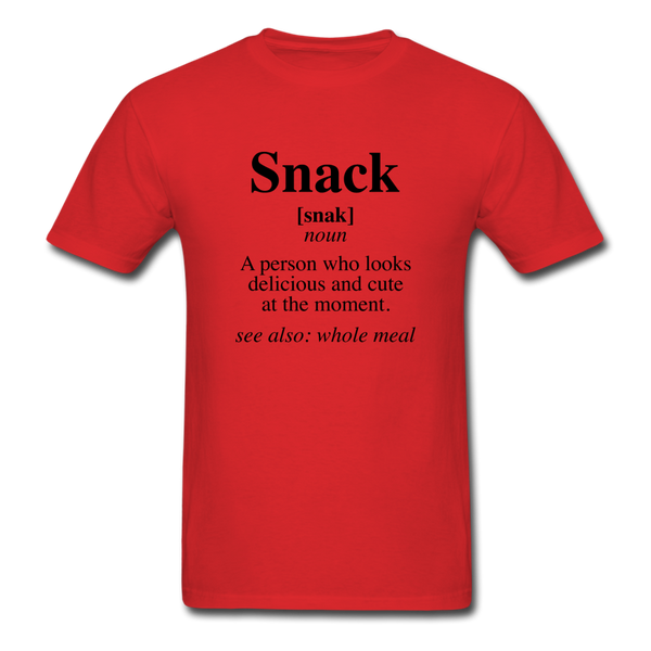 Snack Definition - red