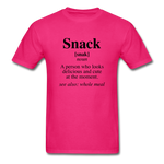 Snack Definition - fuchsia