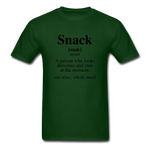 Snack Definition - forest green