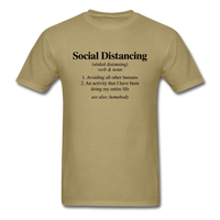 Social Distance Definition - khaki