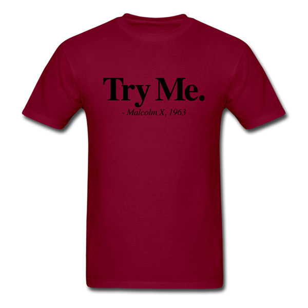 Try Me - burgundy
