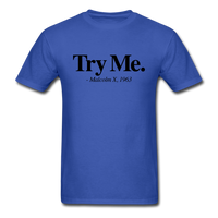 Try Me - royal blue