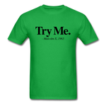 Try Me - bright green