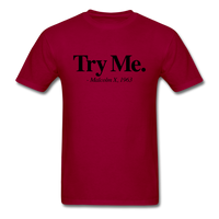 Try Me - dark red