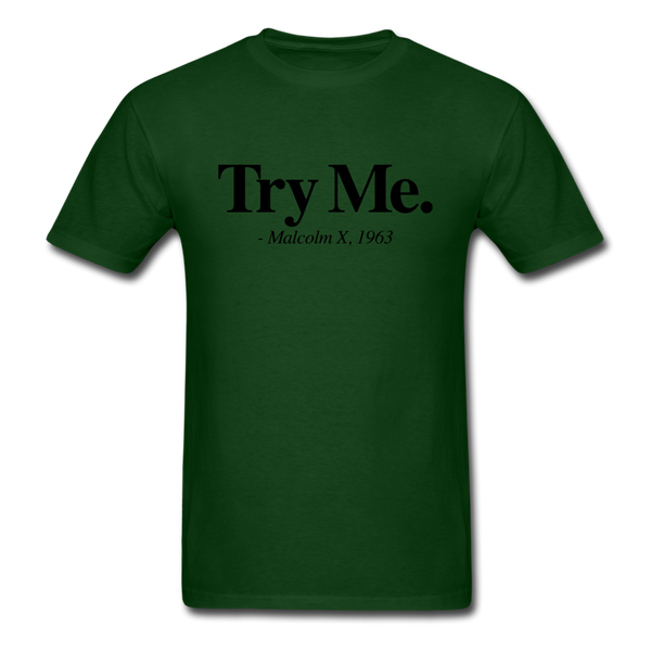 Try Me - forest green
