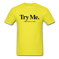 Try Me - yellow