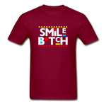 Smile B*tch - burgundy