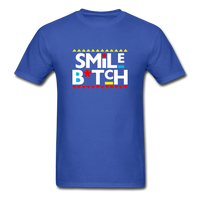 Smile B*tch - royal blue