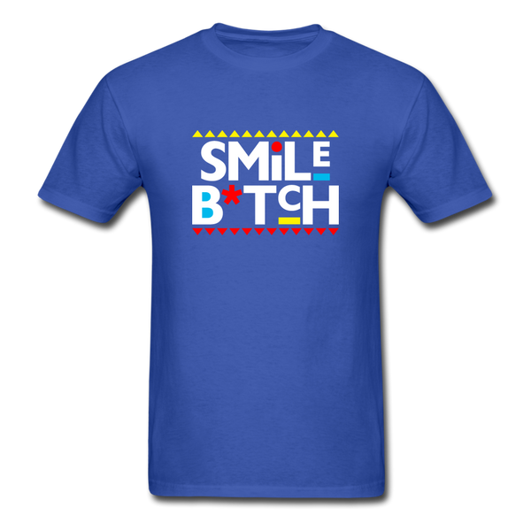 Smile B*tch - royal blue
