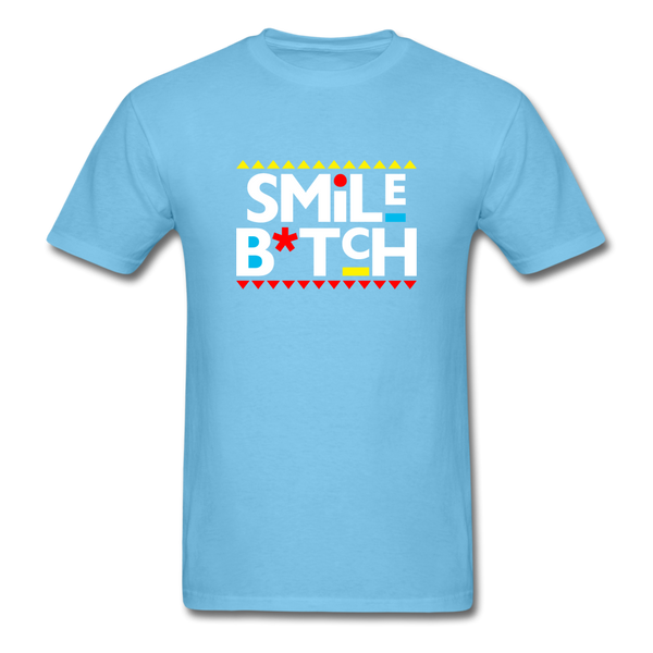 Smile B*tch - aquatic blue