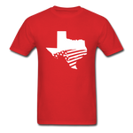 Texas Distressed - red