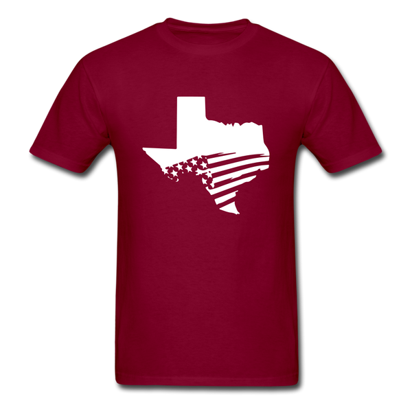 Texas Distressed - burgundy