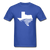 Texas Distressed - royal blue