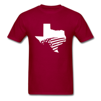 Texas Distressed - dark red
