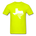 Texas Distressed - safety green