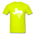 Texas Distressed - safety green