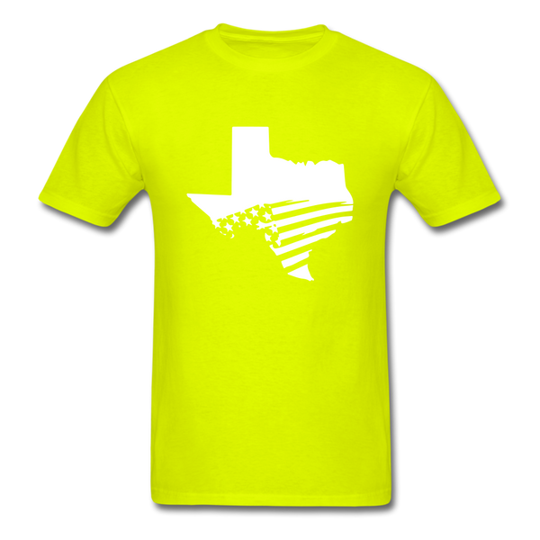 Texas Distressed - safety green