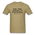 Yeah... That's Gonna - khaki
