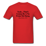 Yeah... That's Gonna - red