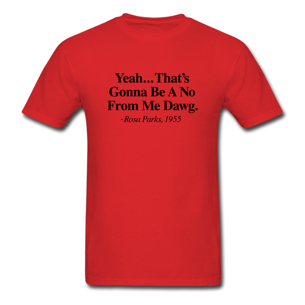Yeah... That's Gonna - red