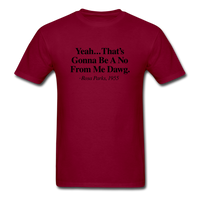 Yeah... That's Gonna - burgundy