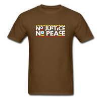 No Peace - brown