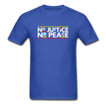 No Peace - royal blue