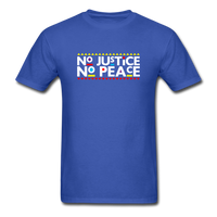 No Peace - royal blue