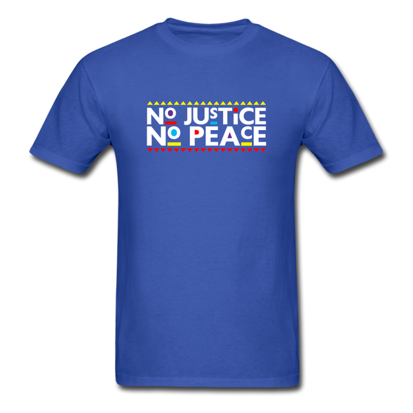 No Peace - royal blue