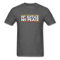 No Peace - charcoal