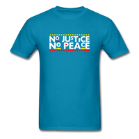 No Peace - turquoise
