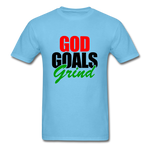 God Goals Grind - aquatic blue