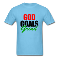 God Goals Grind - aquatic blue