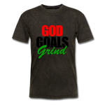 God Goals Grind - mineral black
