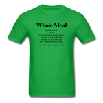 Whole Meal - bright green
