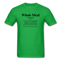 Whole Meal - bright green