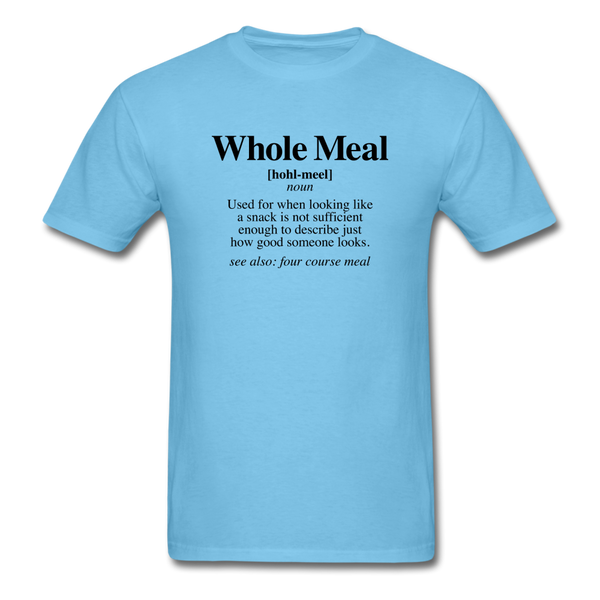 Whole Meal - aquatic blue