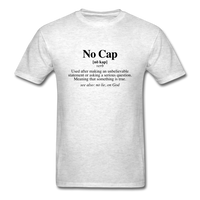 No Cap - light heather gray