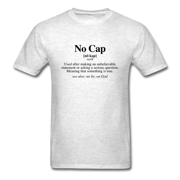 No Cap - light heather gray